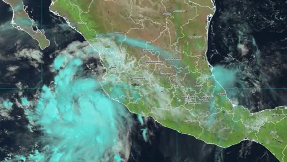 lopezdoriga's tweet photo. Depresión tropical provocará fuertes lluvias en Colima, Jalisco, Michoacán y Nayarit.

https://t.co/MuZbykSdHb https://t.co/Xwrm9VmeAh