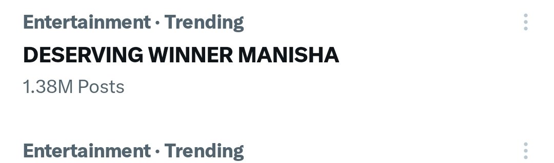 MrJerry361's tweet photo. We have to tweet more🥹🥹🥳 
DESERVING WINNER MANISHA
#Abhisha
#ManishaRaani
#manisharani
#BigBossOTT2 https://t.co/zMoTcIAuWQ
