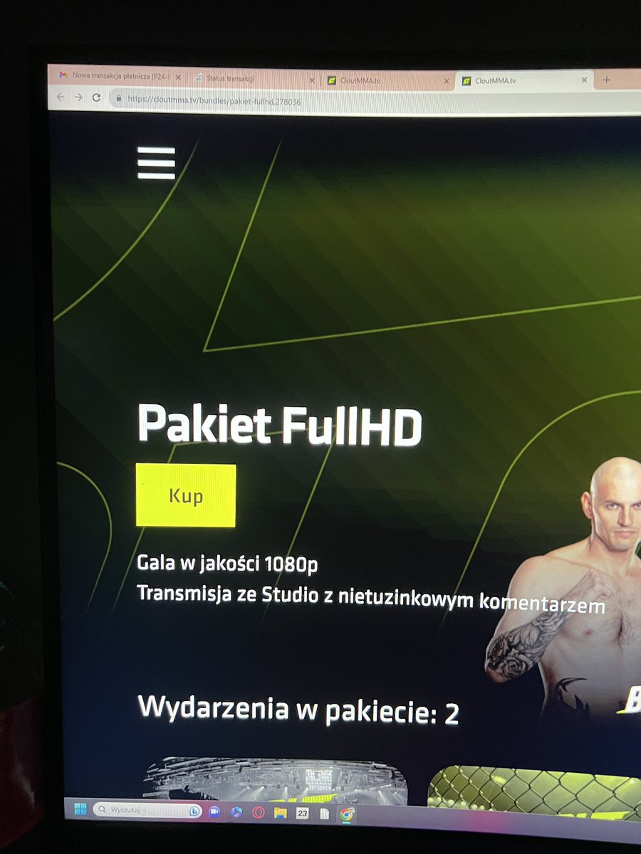dydos777's tweet photo. Ma ktoś też taki problem? 
PPV kupione a jednak pojawia się kumunikat żeby kupić🤣
TAK - ❤️

#cloutmma1 #cloutmma https://t.co/l0MMHowoi9