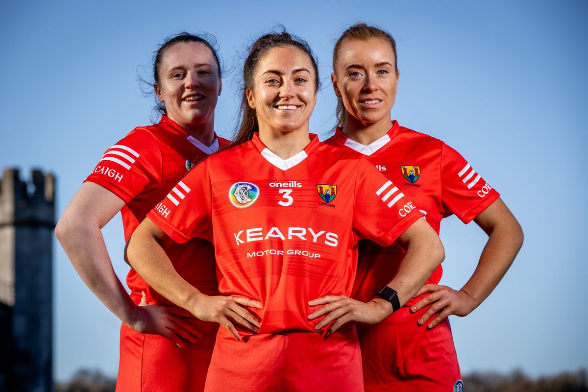 kearysmotors's tweet photo. As Proud Sponsors, Kearys Motor Group would like to wish Matthew, Amy &amp; the @corkcamogie Senior team the very best of luck in the All Ireland Final tomorrow.

We are backing Cork all the way🔴⚪️ Make sure to tag us in any pictures up in Croke Park! #KearysDrivingCamogieInCork https://t.co/HsqIf06bbo