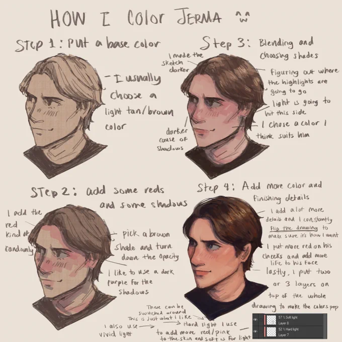 pt.2 to how I draw Jerma! #jerma985 #jermafanart