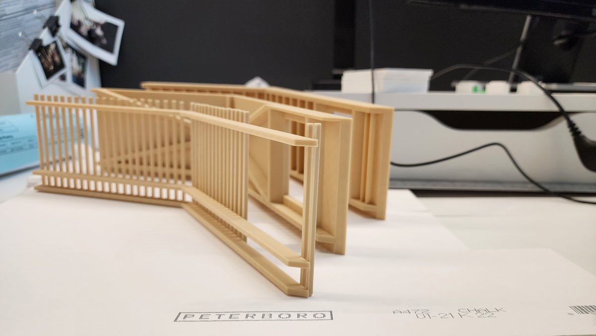 shapearch_'s tweet image. Test prints of possible rooftop structures for a confidential residential project. From diagram to 3D model, these different forms of iteration allow our team to test out various considerations. What do you think? #SHAPEArchitecture #modelmaking #3dprinting #designprocess