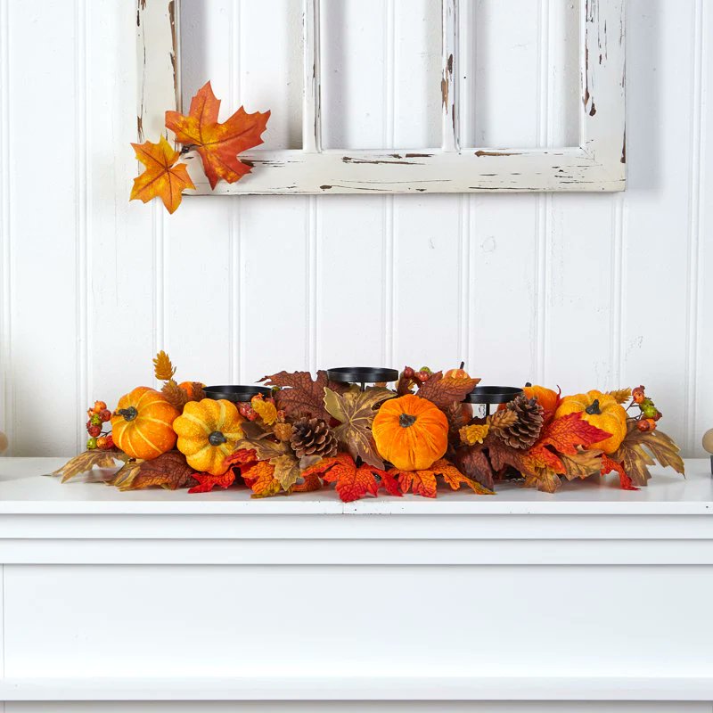 Fall Harvest Centerpiece

thespottedtoad.com/collections/ha…

#artificialpumpkins #harvest #falldecor #thanksgiving
#fallwreath #autumngarland