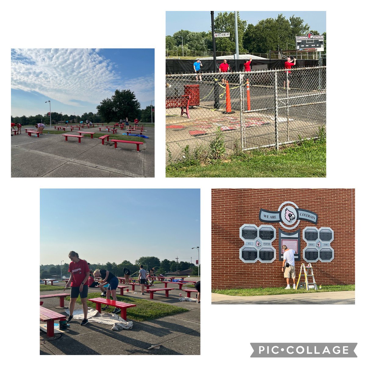 We had over 50 volunteers at our annual CHS Community Connect day, working to spruce up our campus. Thankful for the continuous support that surrounds us each year. Bring on the start of school! 🌟