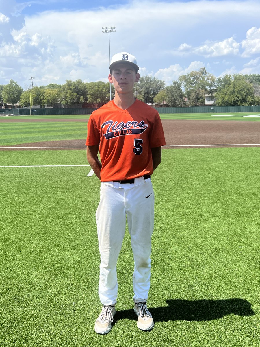 FiveToolTexas's tweet photo. @AZFallClassic F: @DTigerBaseball El Paso 2025 4, BTL Hornets Jones 2025 1
PoG: @babl_caleb5 7 IP, 3K, 9H, R, BB ￼ https://t.co/FV5c07ETtr