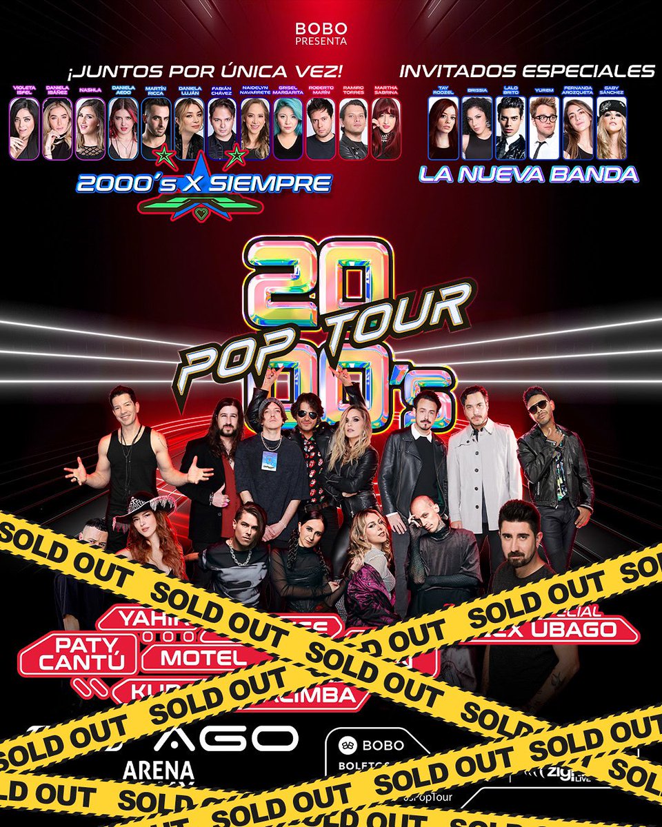 2000sPopTour's tweet photo. ¡VAMOS A TENER CASA LLENA! 🤘🏻🔥

No le va a caber ni un alma más a la @ArenaCdMexico y estamos listos para viajar una vez más a los #2000s con todos ustedes. 👊🏻😎

¡Dosmileros, los esperamos con toda la emoción de pasar una excelente noche! 🤩🙌🏻 https://t.co/AJCsWfqJIr