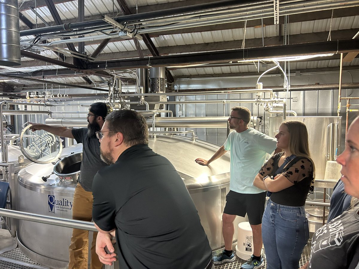 EDcellent two weeks partnering with @PennCollege to offer #STEMinPA! Teacher externship, PASmart - @PADeptofEd & ‘Brewing’ on 3D teaching and learning with @smcdonald (PSU) and Tim Yarrington, professor of brewing & fermintation! TY, New Trail, for the tour! @BLaSTIU17