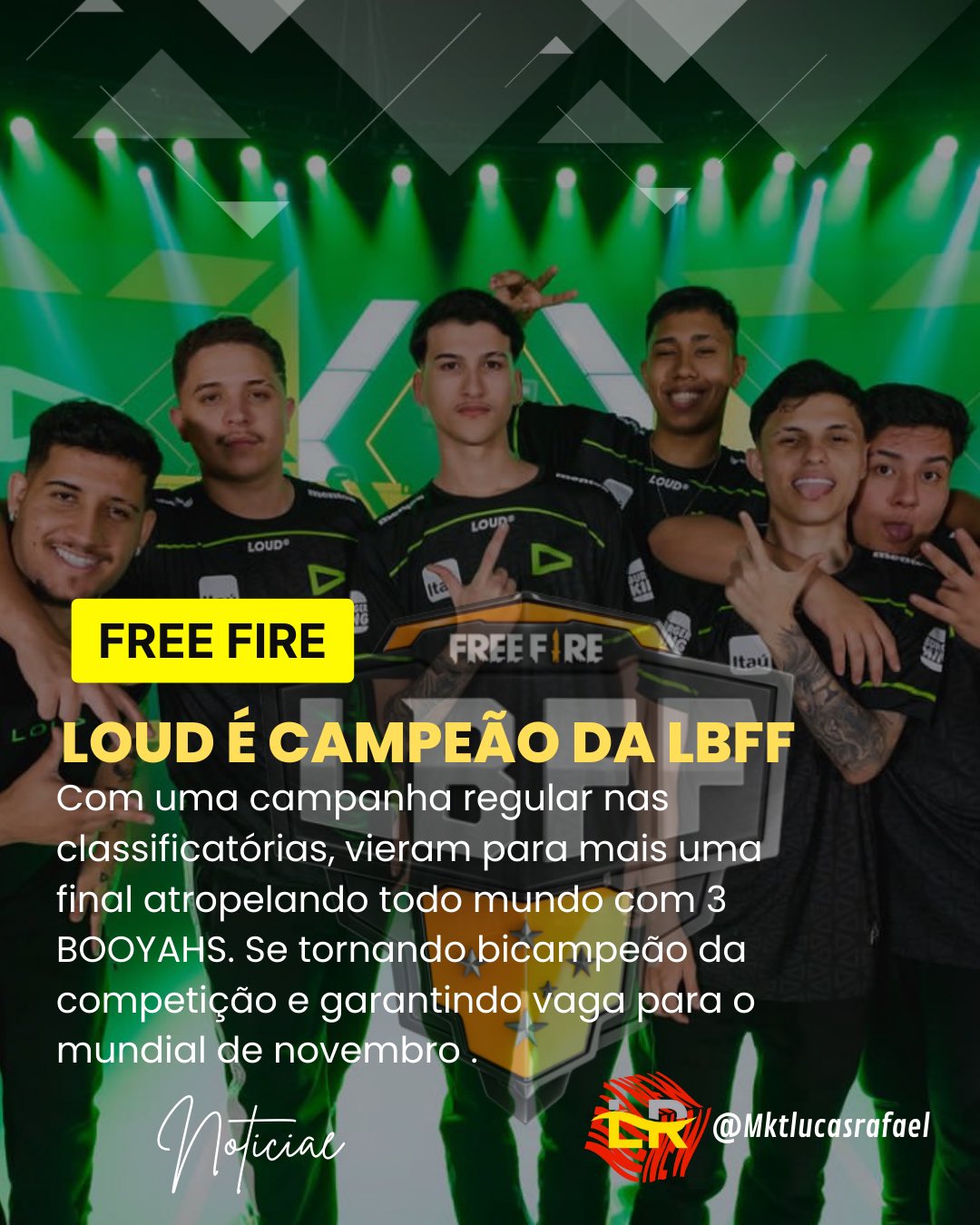 LOUD é campeã da LBFF 2023