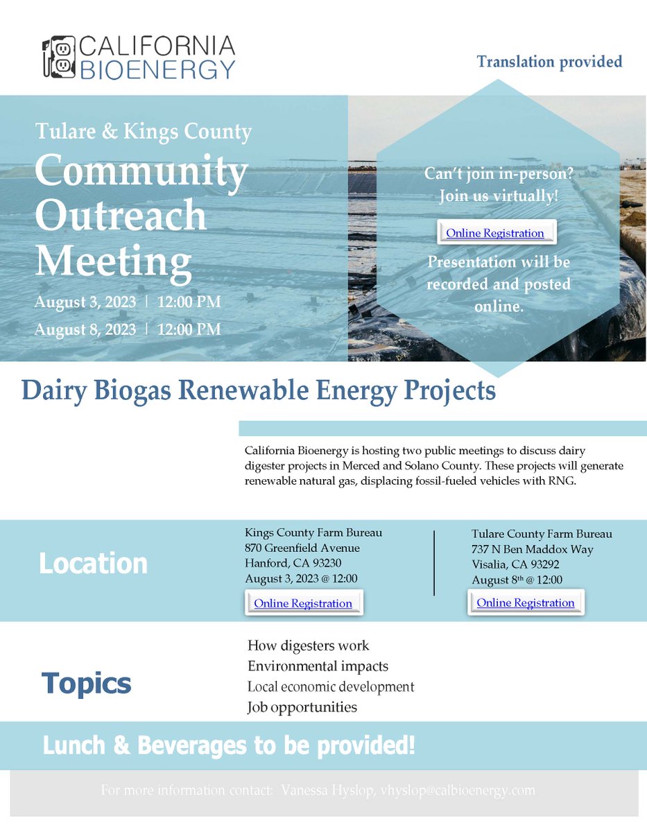 California Bioenergy LLC tweet media
