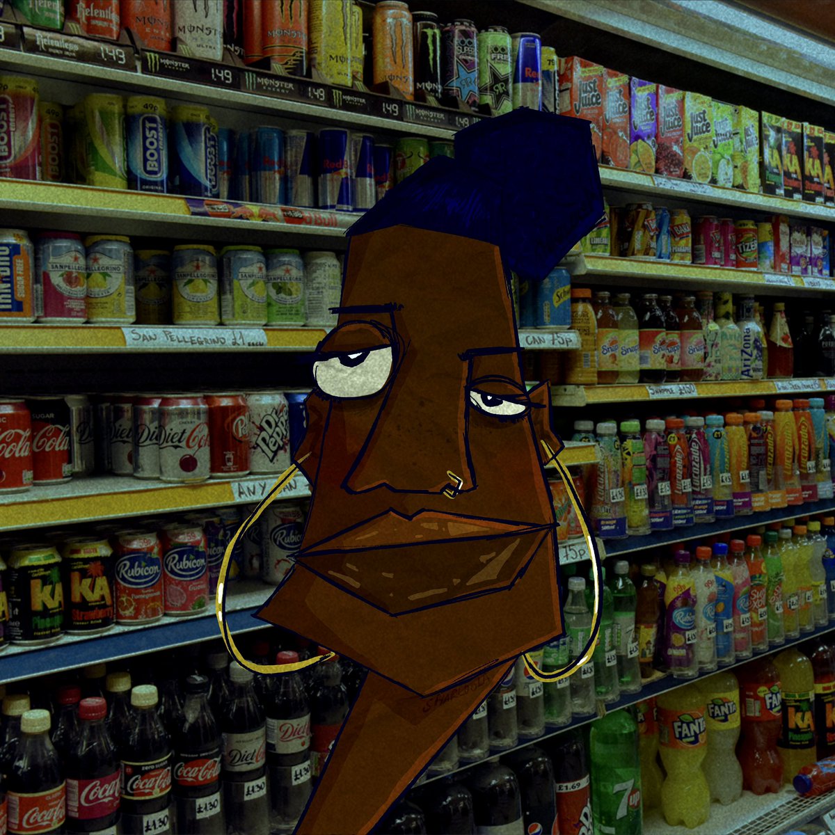 sharloola's tweet image. going shop 🎨