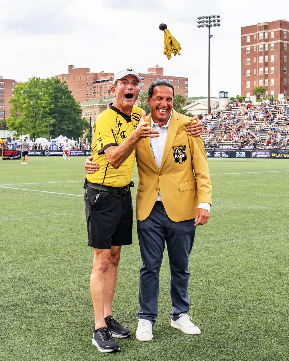 DID YOU KNOW... 🤔

Hall of Fame inductee <a href="/BrianSpallina/">Brian Spallina</a> holds the all-time pro field lacrosse record with 221.5 career penalty minutes