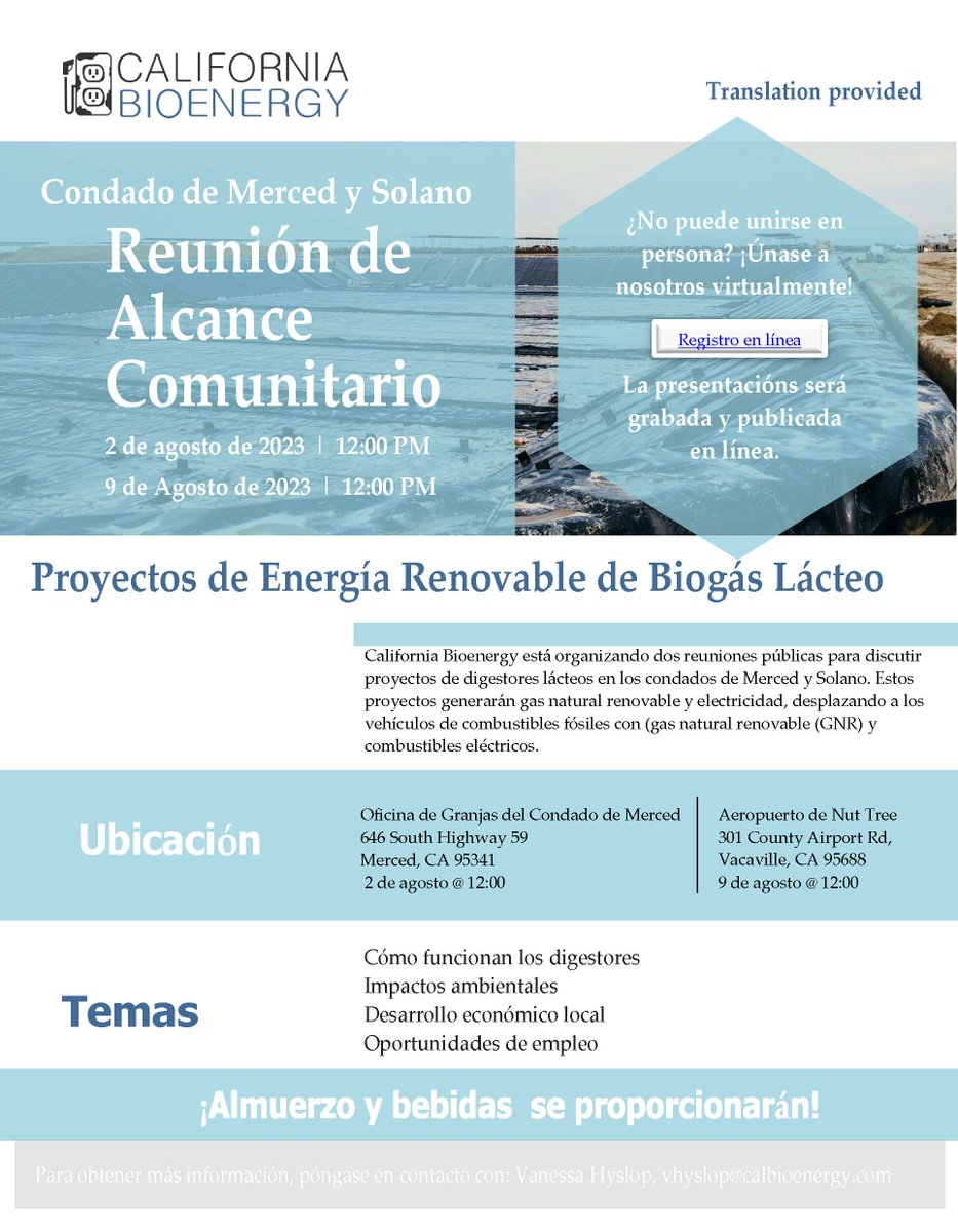 California Bioenergy LLC tweet media