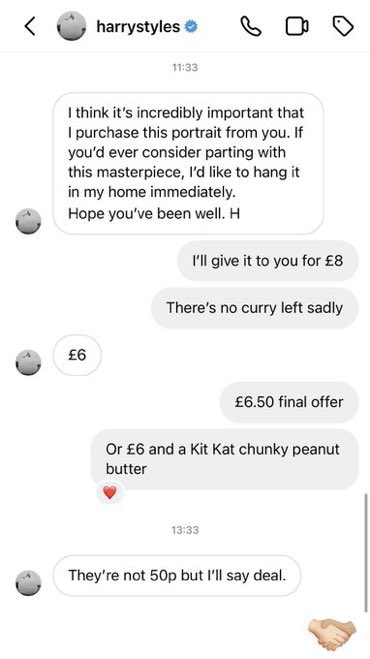 Ma tirchio di merda caccia ste £8