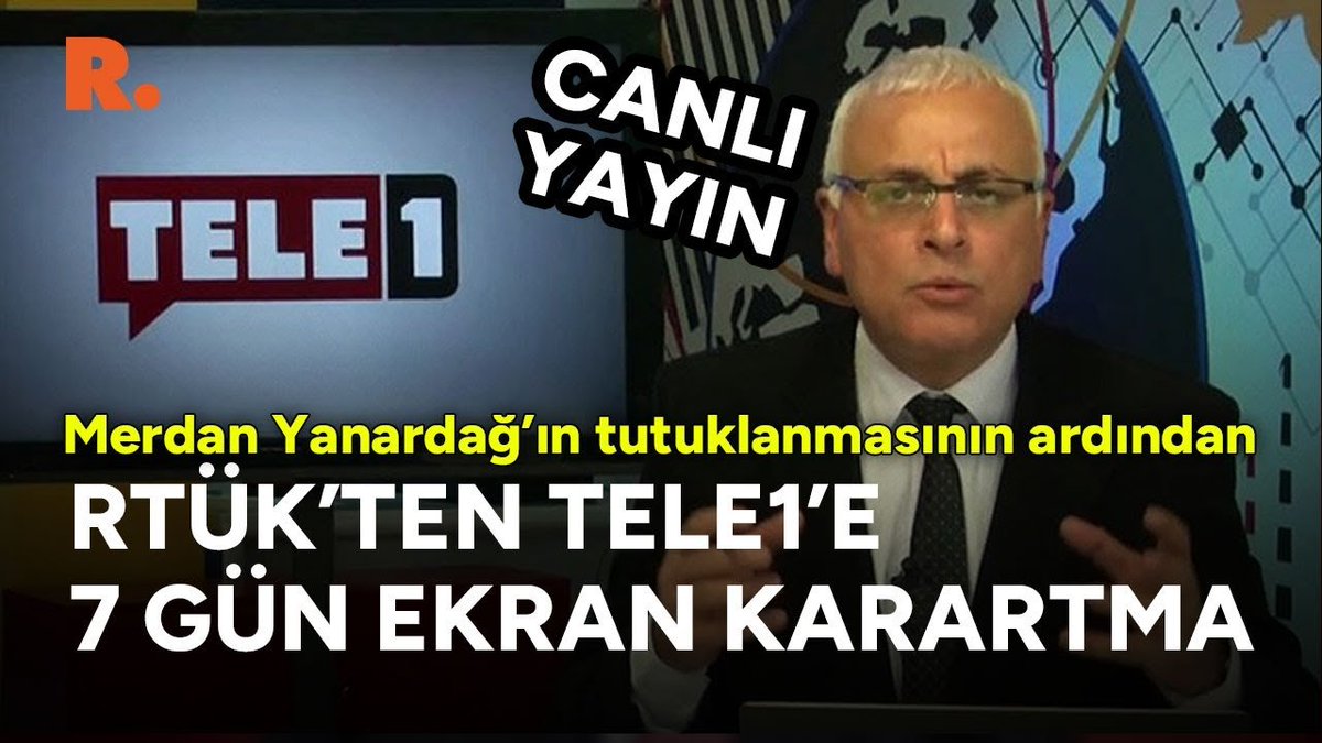 TELE 1 sadece bir televizyon kanalı değildr. TELE 1 çalışanıyla izleycisiyle bir bütündür. TELE 1 halkın gözü kulağıdır. TELE 1 SUSTURULAMAZ... #SONDAKIKA #Tele1susturulamaz #MerdanYanardağDerhalSerbestBırakılsın