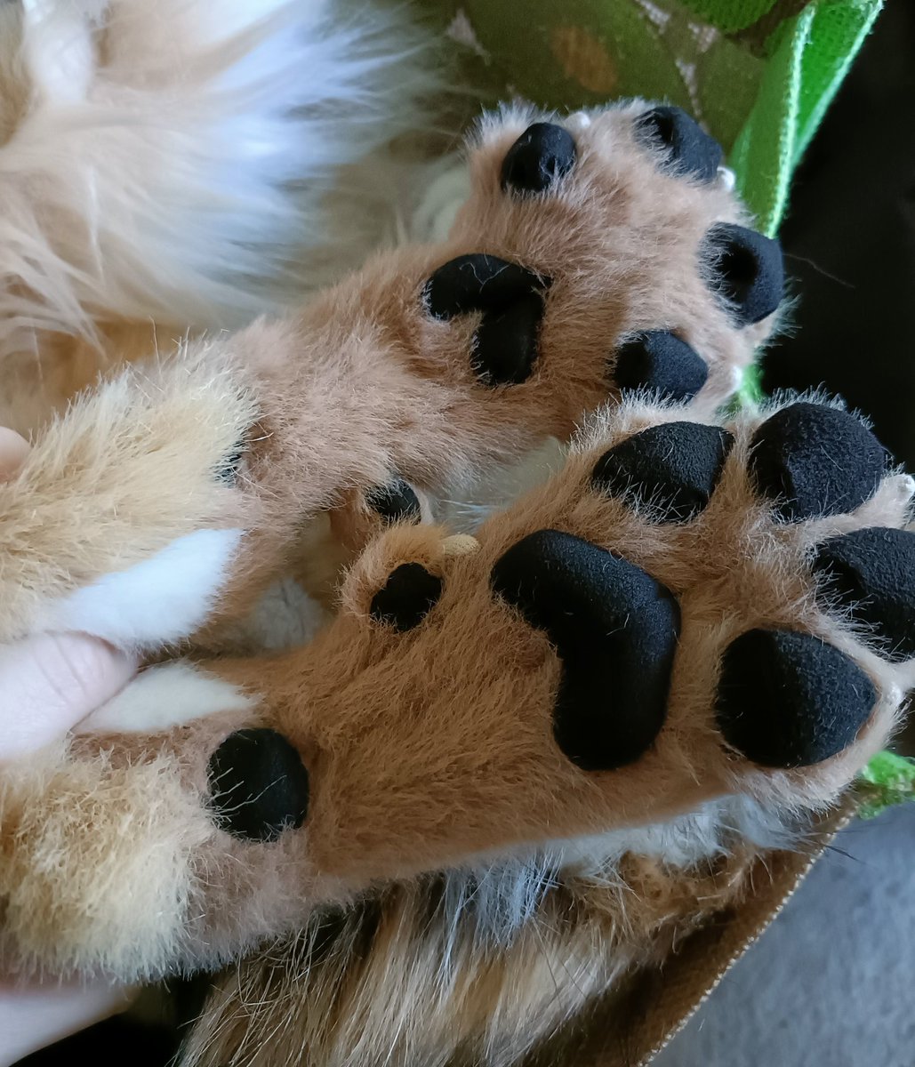 Just the feet to go now