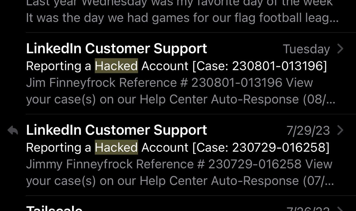 IHaveADHDGaming's tweet photo. @LinkedIn Please help as soon as possible. My LinkedIn was hacked, and you all are unresponsive through other channels. https://t.co/tI0amGxwn1