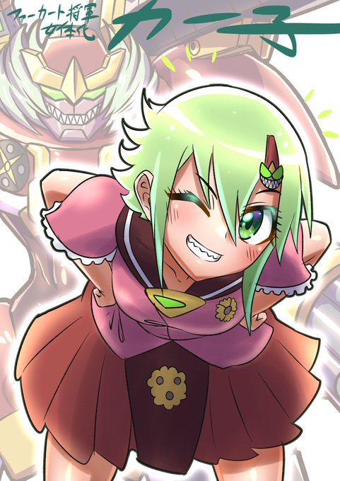 【女体化】オリロボの女の子KAWAII!【擬人化】 | キリモミスト #pixiv #イラスト 創作絵を描きました! https://t.co/9dwBFJNNJ2 