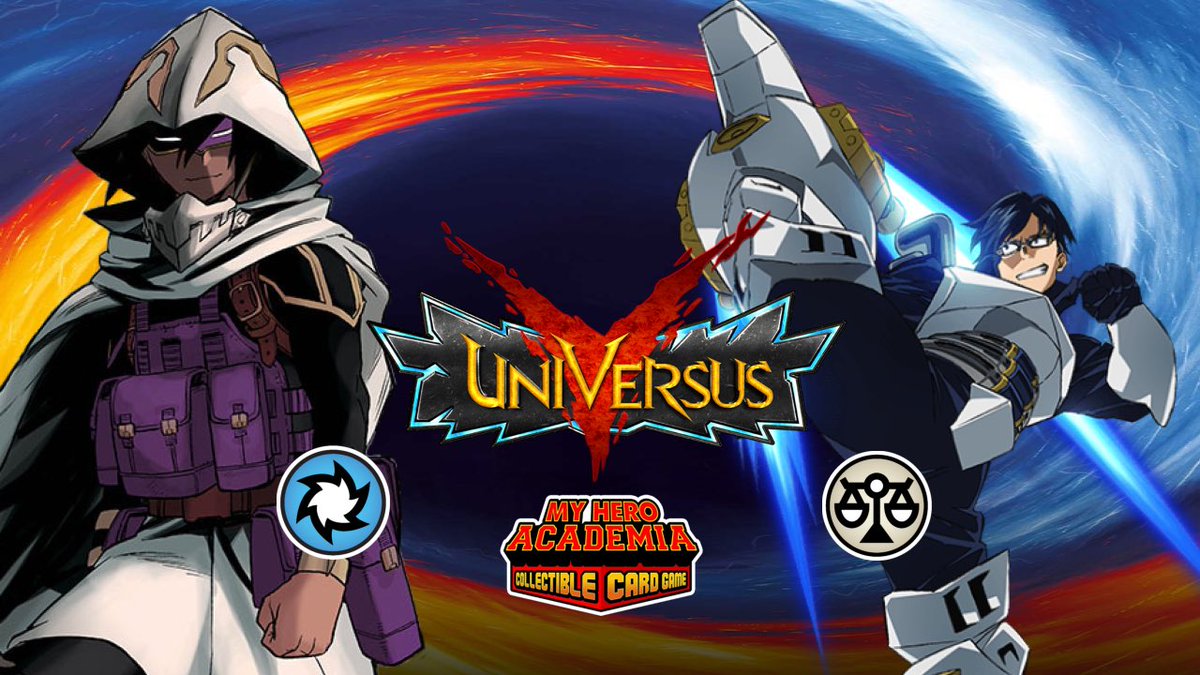 MarvinEmoryy's tweet image. Another @UniVersusCCG locals plays out, this time with Tamaki Amajiki Vs Tenya Iida 1! 
#UVSGames #MyHeroAcademia
youtube.com/watch?v=C37Fxw…