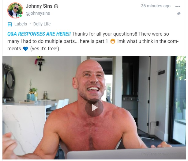 NEW FREE Q&amp;A VIDEO JUST POSTED ON ONLYFANS! There were so many questions I had to do multiple videos<a href="/tag/mvsales"class="tags"><span>#mvsales</span></a>