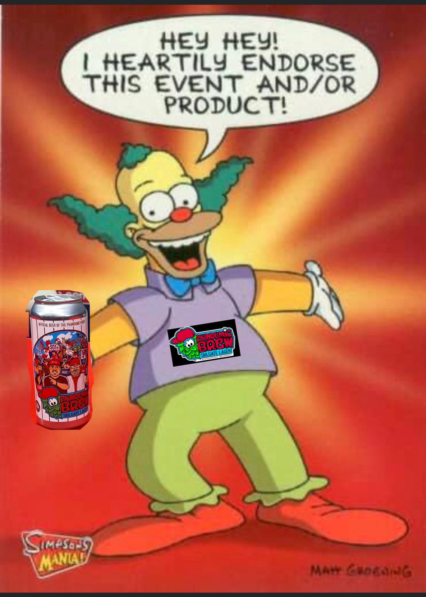 PhandemicKrew's tweet photo. No better way to celebrate the big @phillies win tonight then by buying tickets for next Friday’s game (8.11.23) to sit with w the Krew and #buyourbeer inside @PhilliesCBP! DM us for ticket purchasing information and come and #jointhekrew
📷Krustylu Studios https://t.co/LAyfoZlseV