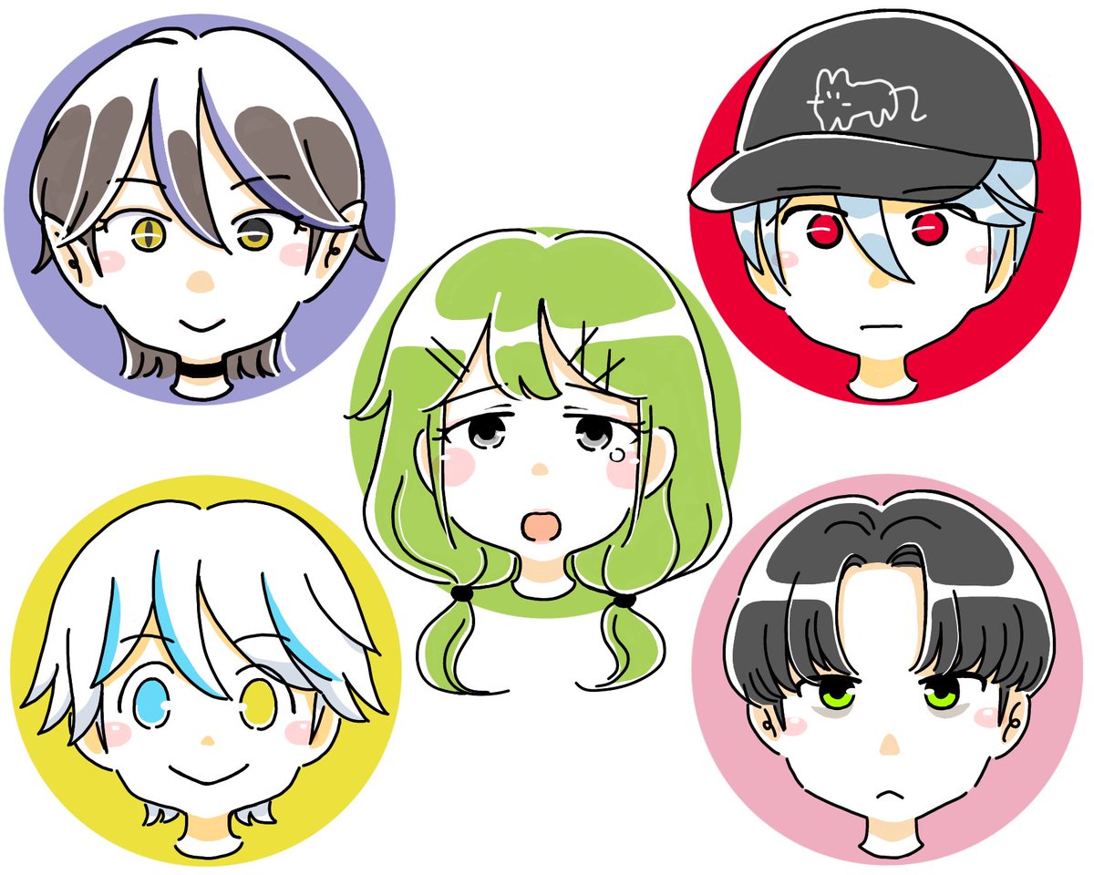 初描きです(ง •̀_•́)ง
気になったので描いてみたよ♪
#あんぷろあーと 
なんちゃってアイコン風