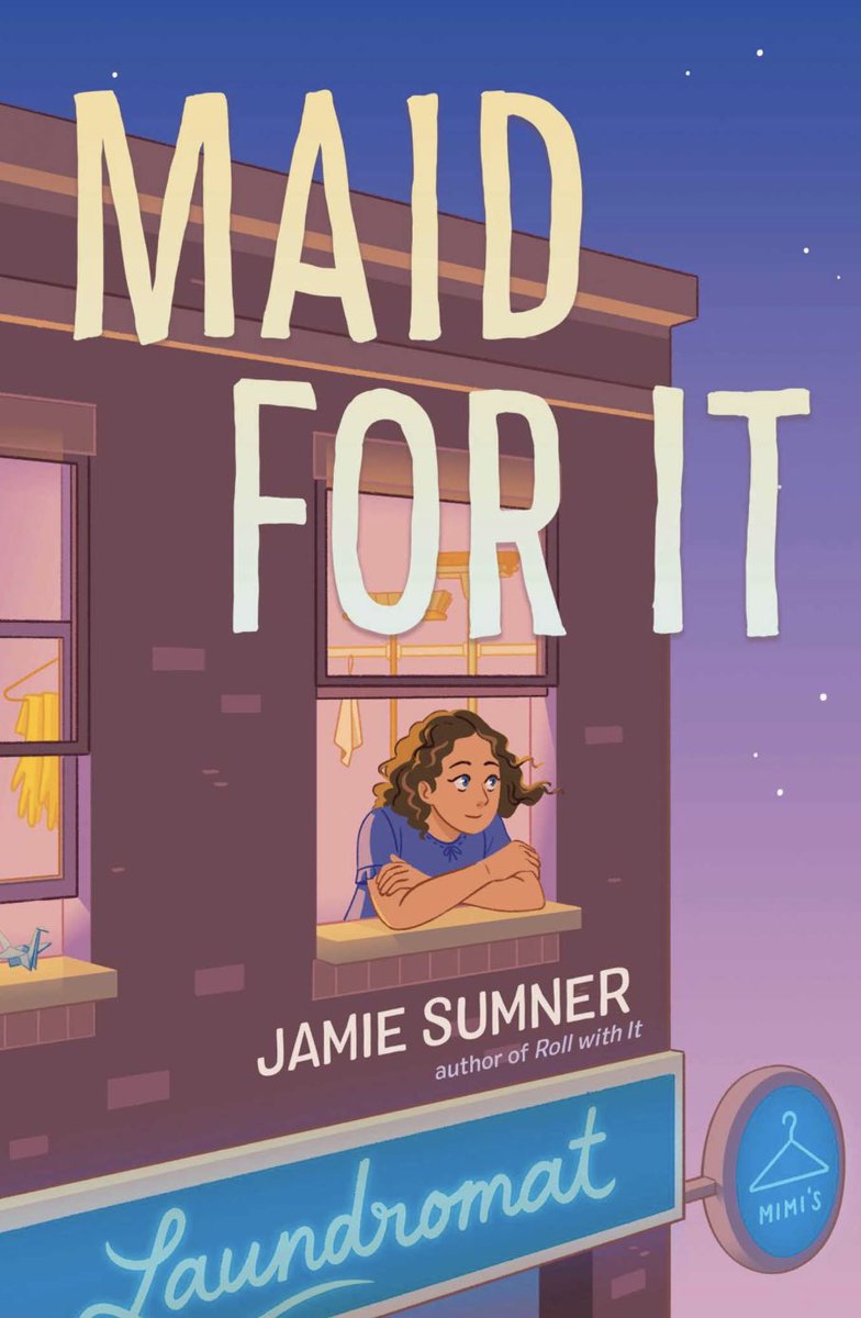 Maid For It by @jamiesumner_ @SimonKIDS is a 📕I needed as a kid. Going through life w/ a parent that you have actively been a witness to their addiction & recovery process is something that never leaves you. Frances will be a great character for so many to experience! #BookPosse