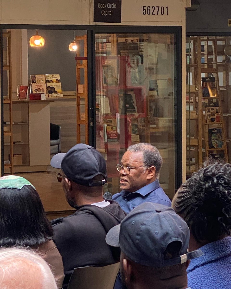 book_capital's tweet photo. Yesterday with Deji Haastrup author of The Art Of Propaganda published by @xarrabooks 

Great conversation with @kimheller3 @LS3841 @MrPublisherSA - thanks to everyone who made it ❤️📚 https://t.co/JvsXpWAU5R