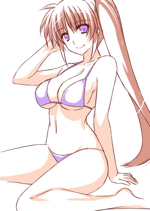 落書きなのはさん白ビキニ～
もー今週末ですね、コミケ! 