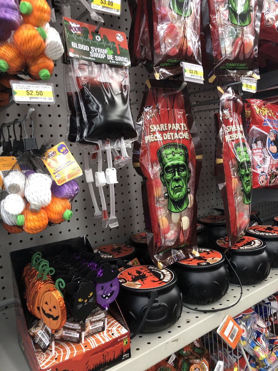 Happy long weekend! It’s (already) scary season at the dollar store! 🎃