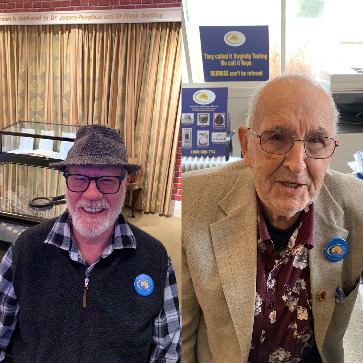 CLAN_AU's tweet image. 2 Clannies visited the AOM 
James  #BacchusMarsh he was ChurchofEngland #Enoggera Boys’Home #Brisbane 
Harold #Drysdale 88ys Geelong &amp;amp; Western Districts Protestant Orphanage

H never met Mum or seen photo🥲
M died 1944 
Trying to find her grave 

⁦@DanielAndrewsMP⁩ #Redress