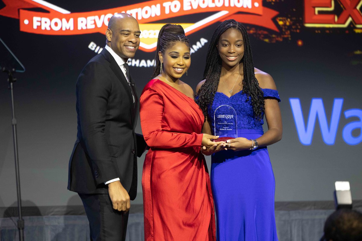 NABJ's tweet image. #NABJ23: Congratulations to #NABJ Student Journalist of the Year Jordan D. Brown. Brown is an intern at the Baltimore Sun and a graduate student at NYU!
