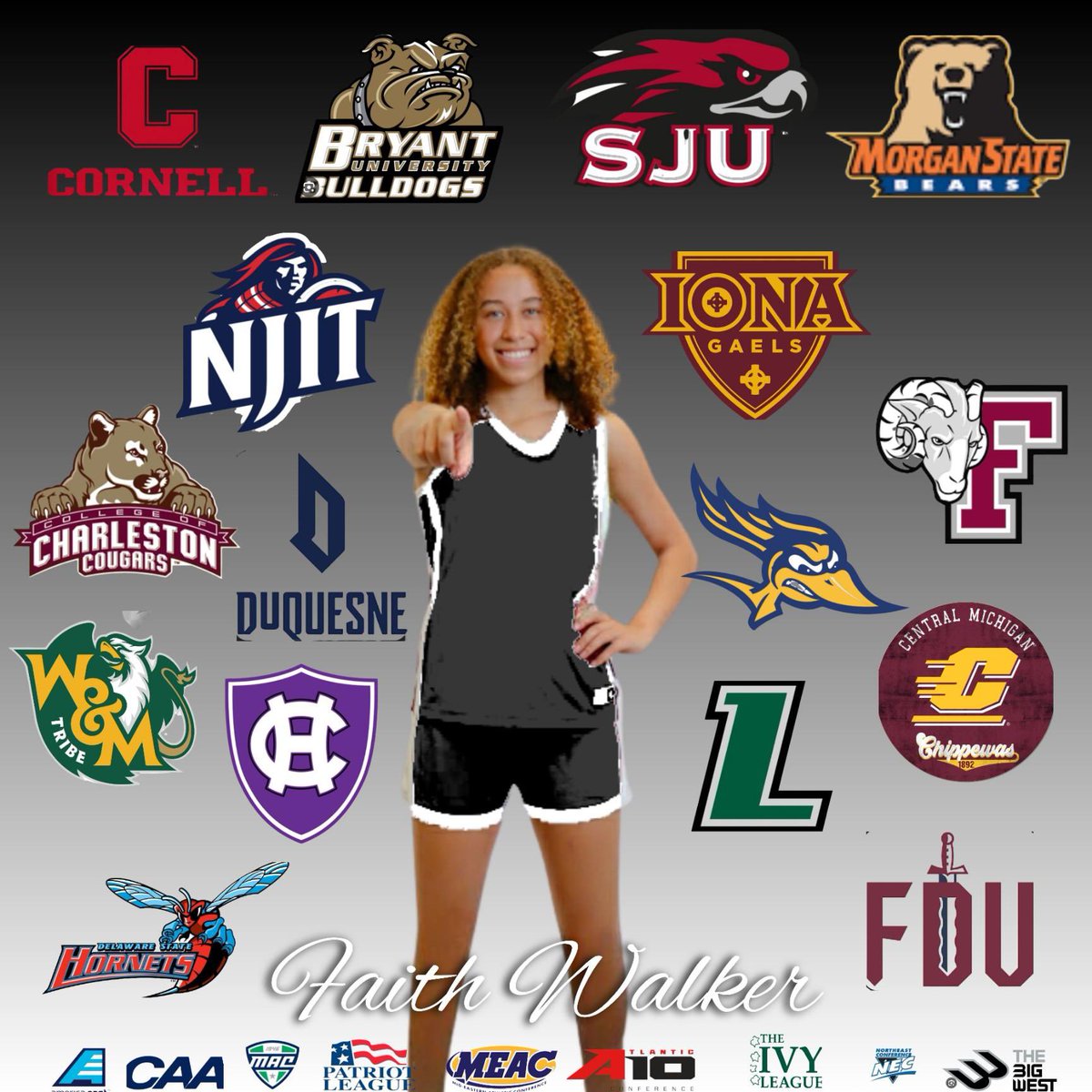 Thank you to all the coaches that took time to evaluate and recruit me. Very blessed to receive these offers throughout the process.🤍