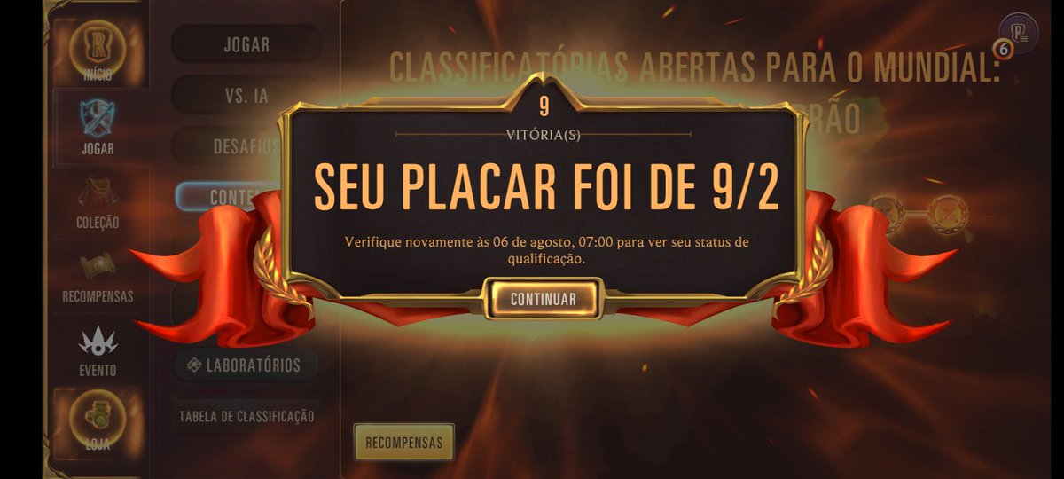 Aguardar o resultado, mas estou feliz com o placar :)