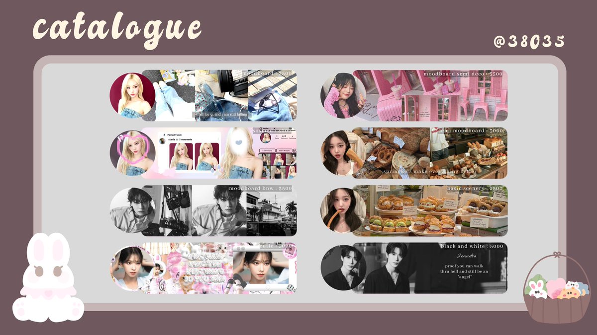 🥼🧵 ．゜ ೕ hii kakk, req sinii yuk bisa langsung kerjain alias bisaa inrush yaa.. buat pricii bisa langsung cek pict ajaa, start 2.500-5.000 ajaa yaaaa ⑅ ⸼ ° 𖢷