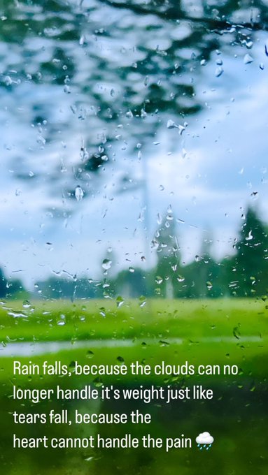 Rainy day 😶🌧️ https://t.co/KR6v6xbgpY