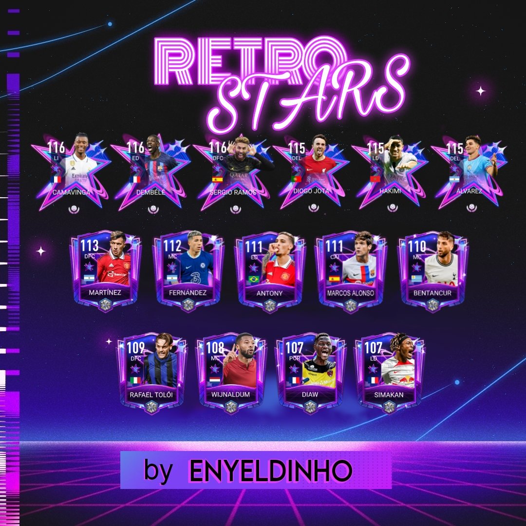 Concepto🎨🖌
Algunas cartas que no pudieron salir en el evento🥺🌟(la vrdad tenían más espacio aunque sea para poquitos) <a href="/tutiofifa/">Tío Fifah 🇨🇴 🇵🇸 حرة</a> <a href="/NeuxFM/">Neux</a> <a href="/XiRoOn_7/">XiRoOn</a>
#fifamobile #conceptart