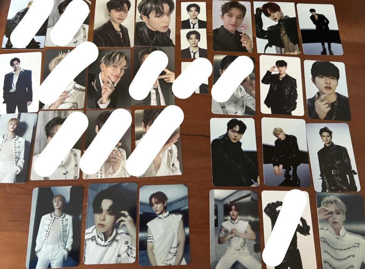 treasure REBOOT トレカ　交換

譲 : 画像のもの (ヒョンソク ジフン ヨシ ジュンギュ ジェヒョク アサヒ ドヨン ハルト ジョンウ)

求 : 全てジョンファン(同種希望)

郵送希望です📮
纏めて交換出来る方いたら優先させて頂きます🥺
ご検討お願いします（ ;  ; ）