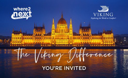 Join us on Aug 15 for a special Viking Cruises virtual event! We’ll be revealing EXCLUSIVE OFFERS as well as incredible amenities & thrilling excursions. REGISTER👇

letsglobetrot.com/event/kjiYoLgK…

#letsglobetrot #rivercruise #viking #vikingrivercruise #travel #vacation #cruise #offers