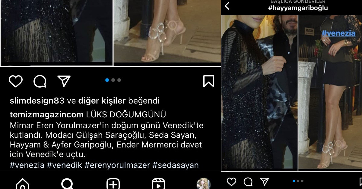 ucankayisilar44's tweet photo. seda sayan ve gülşah saraçoğlu da bu aileyle epey yakınlar. öyle ki münevver karabulut cinayetinde hapis cezası alan hayyam garipoğlu'nun eşi seda sayan'ın başından aşağıya güller döküyor. gülşah saraçoğlu ve hayyam &amp; ayfer garipoğlu çifti de birlikte bir doğum gününe katılıyor. https://t.co/EubcjdTzvD
