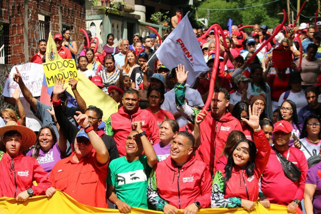 Los Altos Mirandinos, municipio Carrizal del estado Miranda dijeron sí al amor, a la solidaridad y a la justicia social del Socialismo Bolivariano. ¡Un abrazo fuerte para ustedes, mujeres y hombres luchadores!