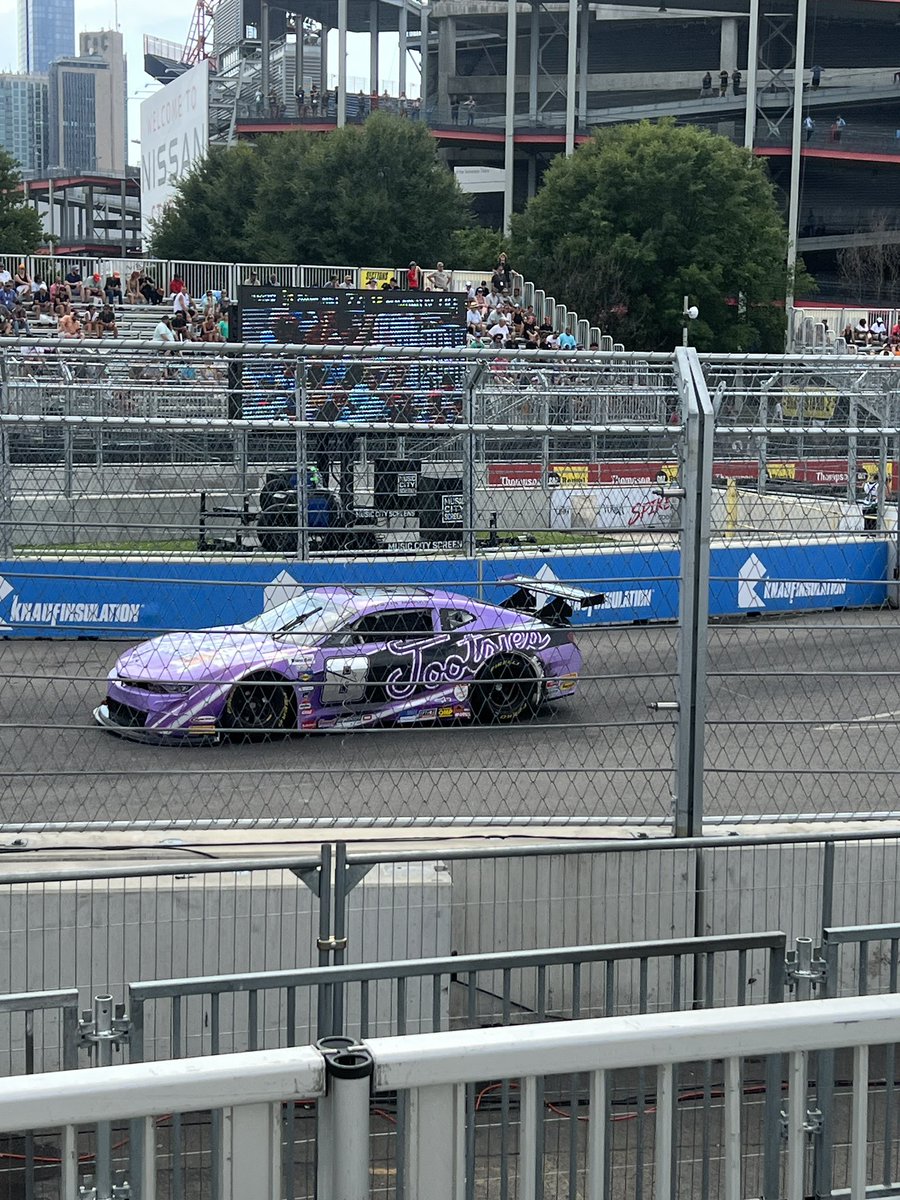 Pretty awesome to see <a href="/TeamTrackhouse/">Trackhouse Racing</a> boss <a href="/JustinMarksTH/">Justin Marks</a> racing <a href="/GoTransAm/">The Trans Am Series</a> in Nashville this weekend!!
#nashville