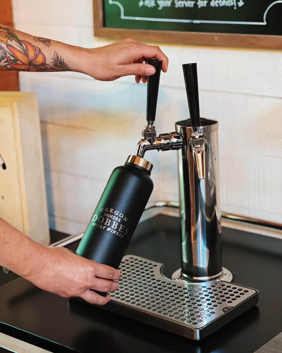 DobbesWinery's tweet photo. Introducing the Dobbes Family Winery Flask Club!
Come into the Tasting Room this weekend and take your flask home—or to the beach, on a hike, wherever you wander—and we’ll make sure it never runs dry. Just stop by the winery for a refill. https://t.co/bU0b8oduwS