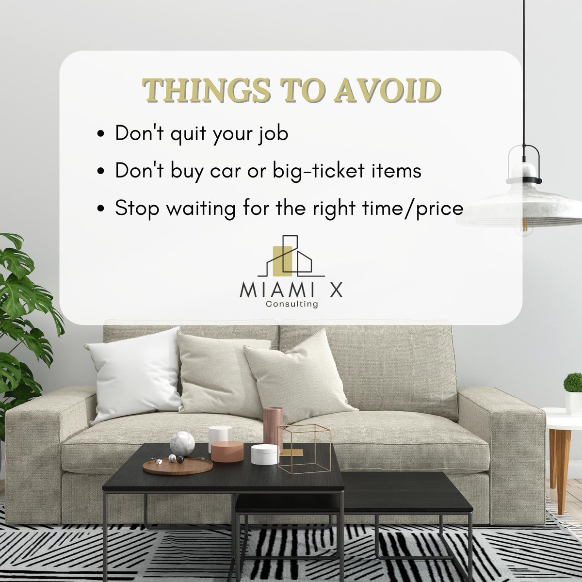MiamiXCon's tweet photo. ✨Pro Tip: Start!✨
.
The only way to do anything is to start.
.
1. Develop a plan for saving. Open a high-yield savings account dedicated to just buying a home. Start with whatever you can $50 a week here $100 there compounds over time. 
.
#MiamiXConsulting #Tampaflorida https://t.co/5v5pxe1tb2
