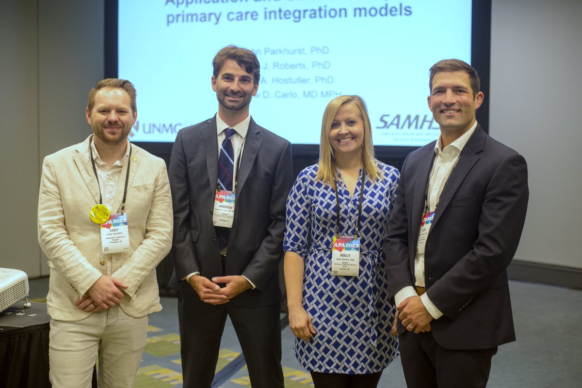 Meadows Mental Health Policy Institute (@meadowsinst) on Twitter photo <a href="/APA/">American Psychological Association</a> Sponsored by <a href="/MHTTCNetwork/">Mental Health Technology Transfer Center</a>, the panel featured Carlo and three psychologists from around the country discussing the promise of evidence-based, integrated care models for behavioral health to help combat the nation’s youth #mentalhealth crisis. <a href="/APA/">American Psychological Association</a> Sponsored by <a href="/MHTTCNetwork/">Mental Health Technology Transfer Center</a>, the panel featured Carlo and three psychologists from around the country discussing the promise of evidence-based, integrated care models for behavioral health to help combat the nation’s youth #mentalhealth crisis.