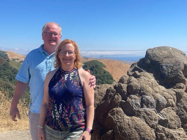 🎉 Celebrating love & joy with Jerry & CC was a highlight of our week! Their radiant smiles were the perfect pairing to our tour. Cheers to a beautiful couple & many more memories! 🍷🥳 #BreakawayWineTours #PasoRobles #SLOCoastWine #SantaBarbara #TablasCreek #Niner #Epoch