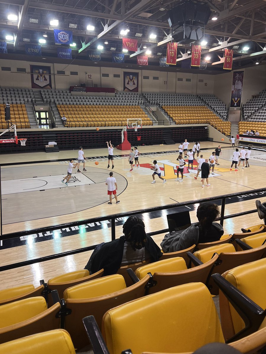 Ibrahim1of1's tweet image. Had a great time at the VMI elite camp, appreciate y’all for the opportunity !