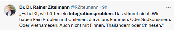 hiwthi_HH's tweet photo. #Integrationsproblem trendet, und ich dachte schon, das wird jetzt wieder langweilig mit den immer selben Stereotypen. Aber immerhin ein kleiner Schmunzler ist drin, weil Rechtstwitters Exponenten sich heute wie billige kleine Trolle verhalten. https://t.co/NQSKCI7JPx