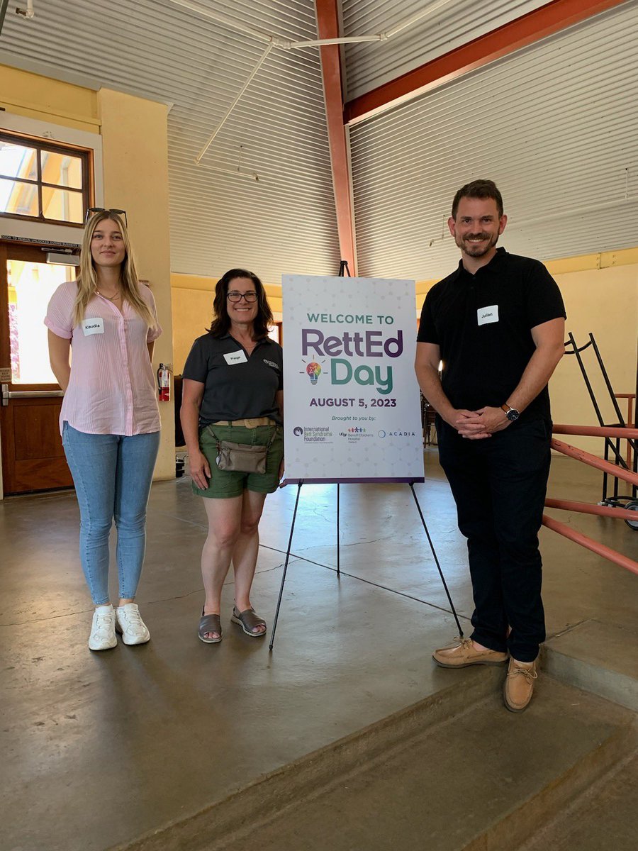 FinkLab's tweet image. We had a great time engaging with the #RettSyndrome community at #RettEdDay! Both #FinkLab members and @LaSalleLabUCD talked about their work with #MECP2 &amp;amp; Rett Syndrome. Pictured are @julianhalmai, Klaudia Braczyk and @jmlasalle123, as well as Paige Nues
@Rettsyndrome @dhyasui