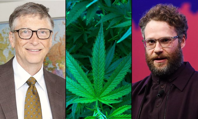 THEMMEXCHANGE's tweet photo. Bill Gates Tells Seth Rogen He Smoked Marijuana In High School 'To Be Cool' 

https://t.co/zihRvSAzlI #MME #marijuana #cannabis @Sethrogen @BillGates https://t.co/PzjKqXsSKG