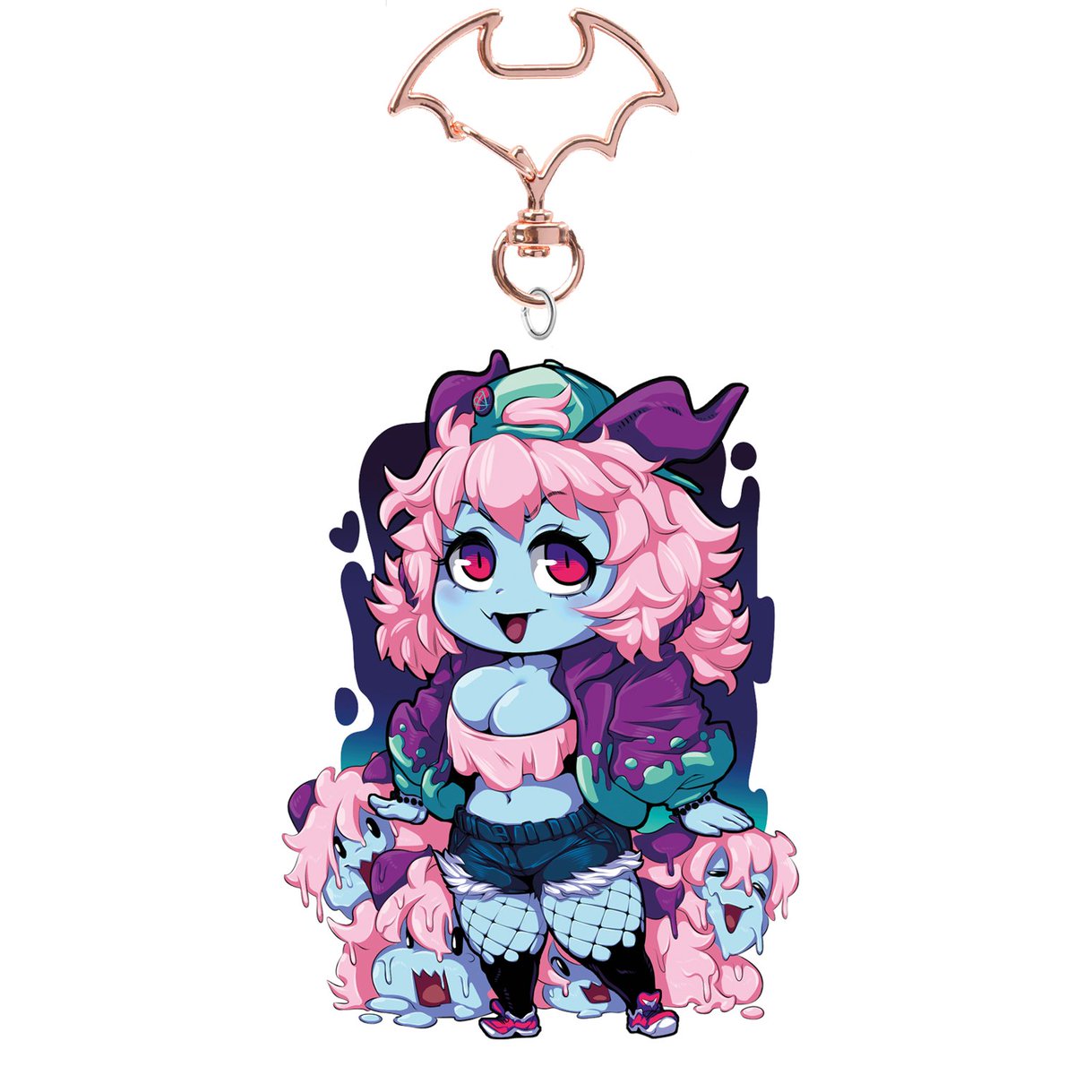 Shiiva_VT's tweet image. WOAHH GUYS!! TIME FOR NEW MERCH WAOW ✨

Ever wanted to get a slime girl on your pockets? No? 
WOULD YOU LIKE TO?! 😏✨

Introducing Radavaris' new design, now as a marketable keychain! get it here at @YoruNoMachii  ✨

yorunomachidesign.com/products/radav…